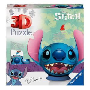Ravensburger 3D Puzzle Ball Disney Stitch - 72 Pieces